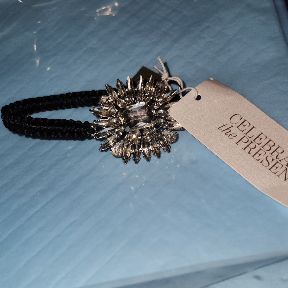 Black and Silver Hair Accessory